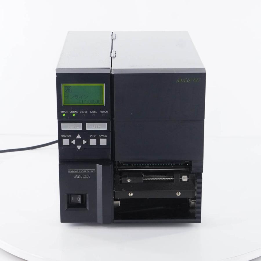 [PG]USED 8日保証 SATO SG412R+DS2 SCANTRONICS バーコードプリンター ラベルプリンター 電源コード ...