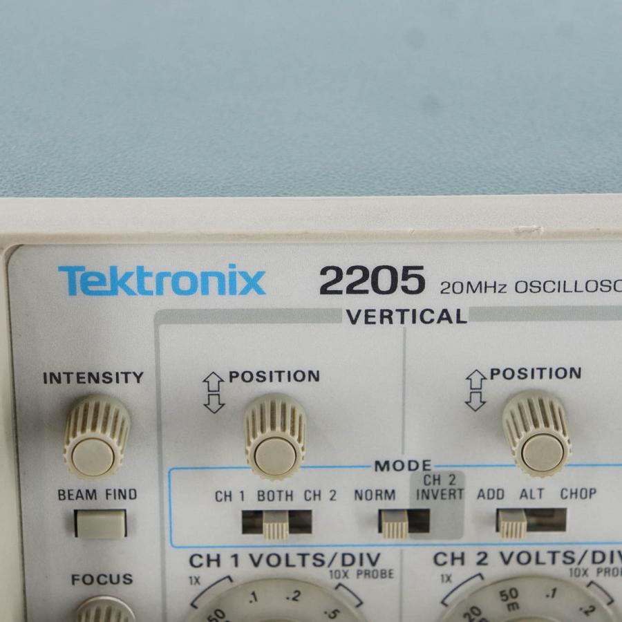 Oscilloscope Tektronix 2205 20 MHz Double Trace - Version Rack 19" - Occasion
