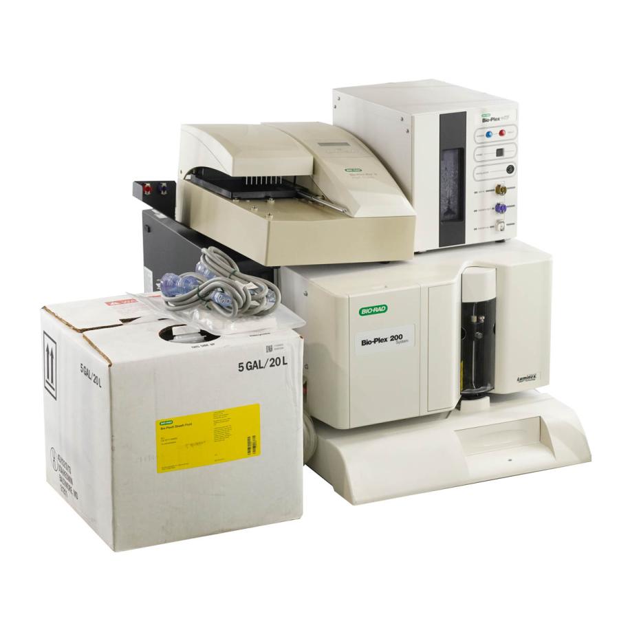 [DW]USED 8日保証 セット BIO-RAD Bio-Plex 200 HTF Pro II Luminex SD 100/200 ...
