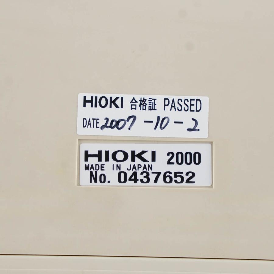 [DW]USED 8日保証 HIOKI 3227 mΩ HiTESTER ミリオームハイテスター 9188 [04776-0004 ...