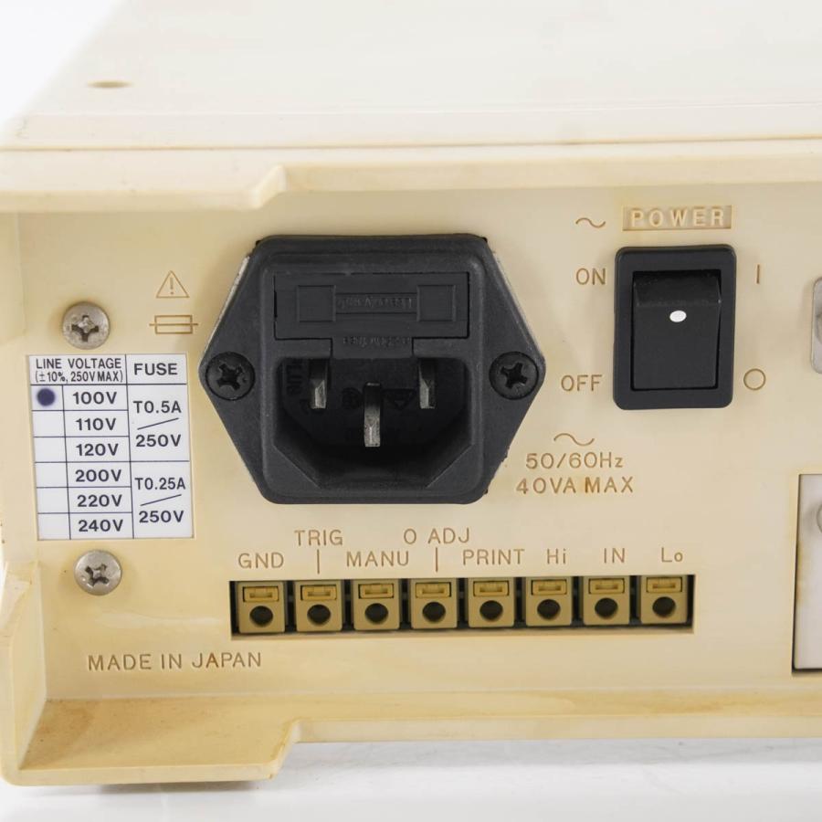 [DW]USED 8日保証 HIOKI 3227 mΩ HiTESTER ミリオームハイテスター 9188 電源コード [04776-0022 ...