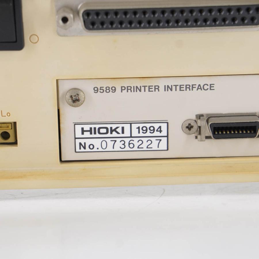 [DW]USED 8日保証 HIOKI 3227 mΩ HiTESTER ミリオームハイテスター 9188 電源コード [04776-0022 ...