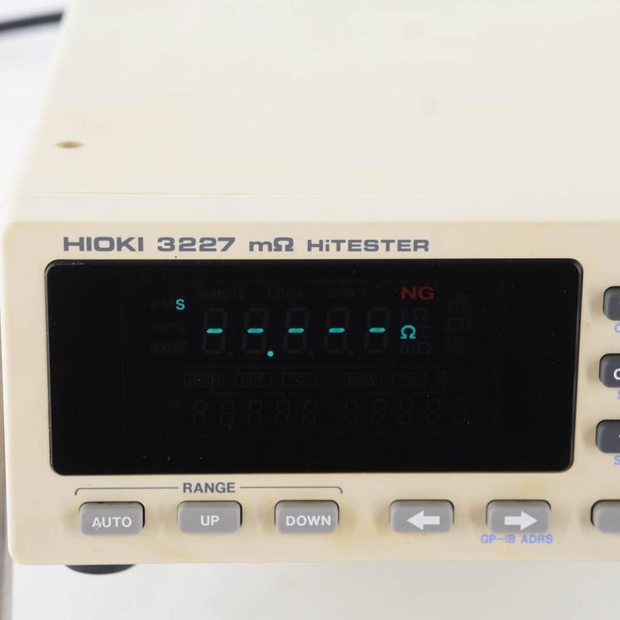 [DW]USED 8日保証 HIOKI 3227 mΩ HiTESTER ミリオームハイテスター 9188 電源コード [04776-0022 ...