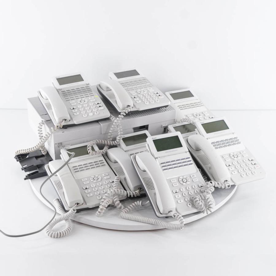 [PG]USED 8日保証 セット NTT αN1 αA1 N1M-ME-(E1) スマートネットコミュニティ 主装置 電話機 ビジネスフォン ...