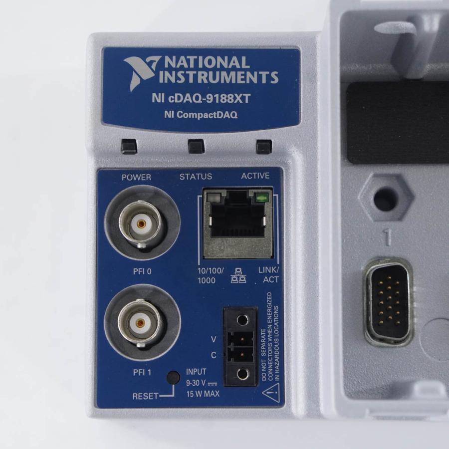 [DW]USED 8日保証 NATIONAL INSTRUMENTS cDAQ-9188XT CompactDAQ Ethernet ...