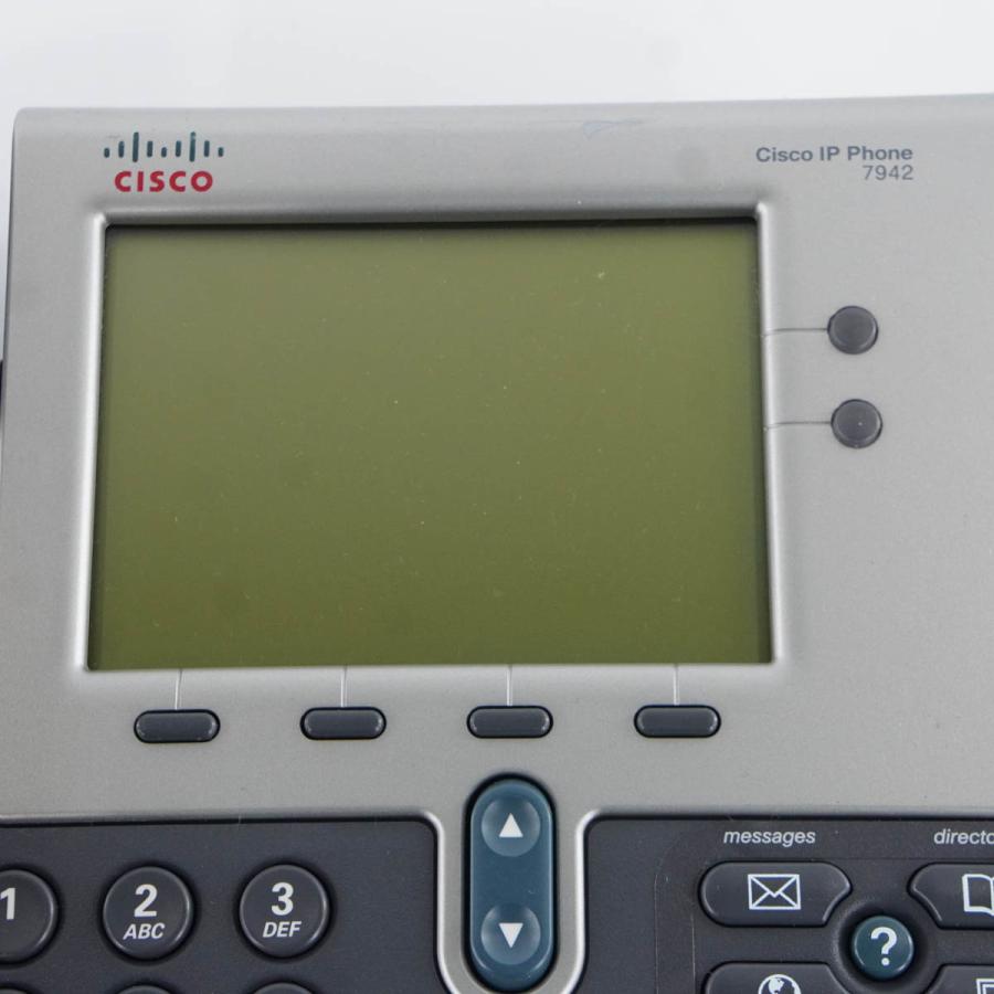 [PG]USED 8日保証 38台入荷 CISCO CP-7942G IP電話 電話機 IP Phone [04782-0001] : ソク ...