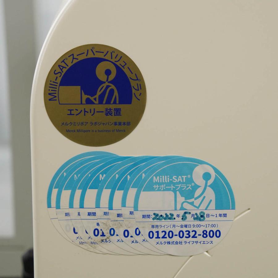 [DW]USED　8日保証　MILLIPORE　Liter　100　Milli-Q　Integral　取扱説明書　電源コード　A10　E-POD　Q-POD　純水製造装置　Tank　PE　[04803-0001]