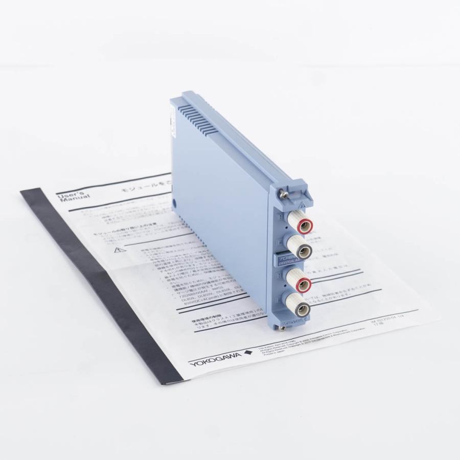 [JB]USED 現状販売 YOKOGAWA 701262 UNIVERSAL MODULE ユニバーサルモジュール 取扱説明書 [04830