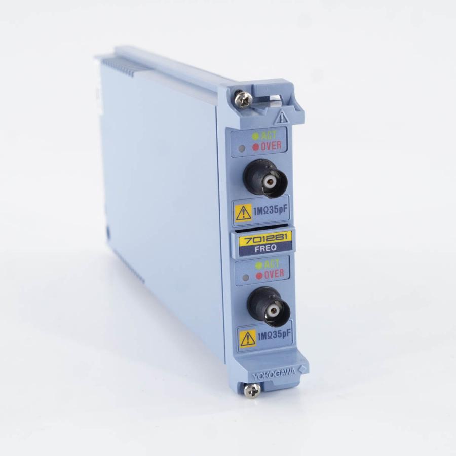 [DW]USED 8日保証 4台入荷 校正2024年1月まで有効 YOKOGAWA 701281 FREQUENCY MODULE ...