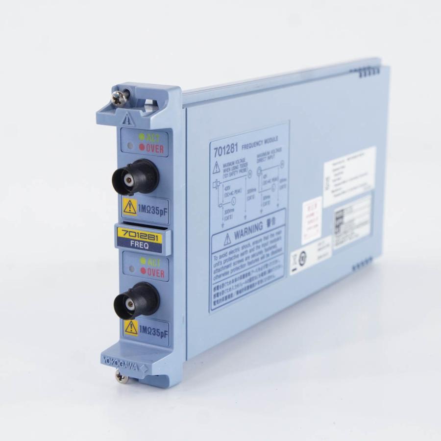[DW]USED 8日保証 4台入荷 校正2024年1月まで有効 YOKOGAWA 701281 FREQUENCY MODULE ...