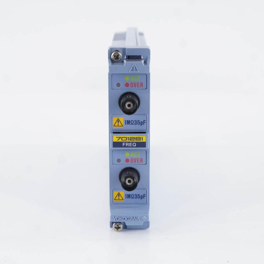[DW]USED 8日保証 4台入荷 校正2024年1月まで有効 YOKOGAWA 701281 FREQUENCY MODULE ...