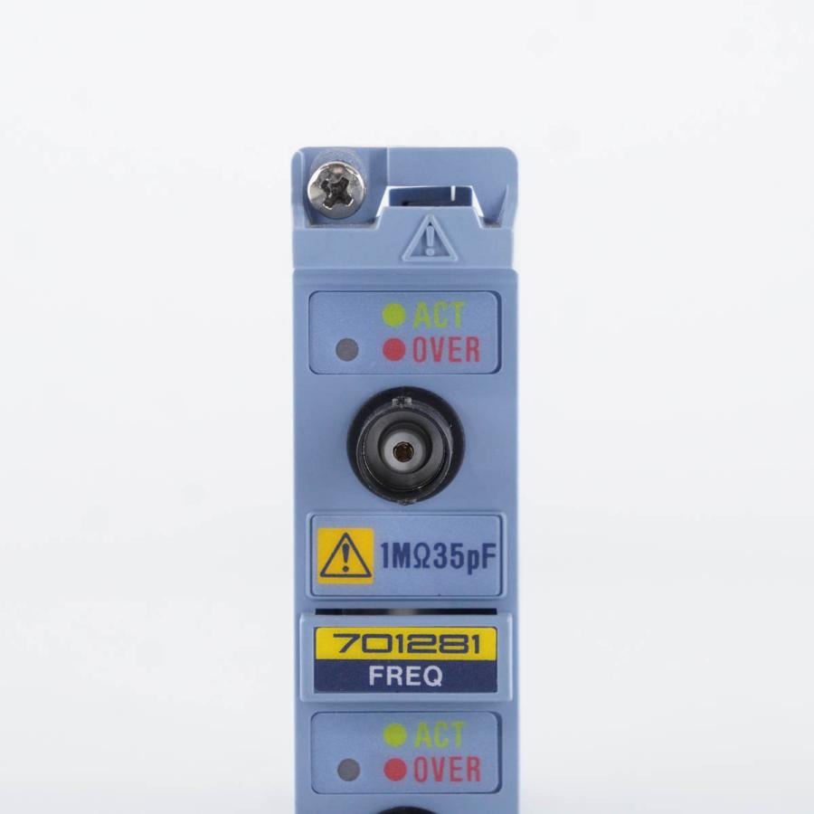 [DW]USED 8日保証 4台入荷 校正2024年1月まで有効 YOKOGAWA 701281 FREQUENCY MODULE ...