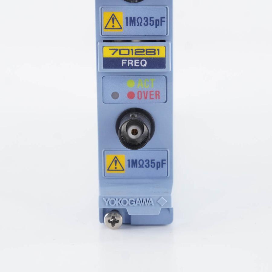 [DW]USED 8日保証 4台入荷 校正2024年1月まで有効 YOKOGAWA 701281 FREQUENCY MODULE ...
