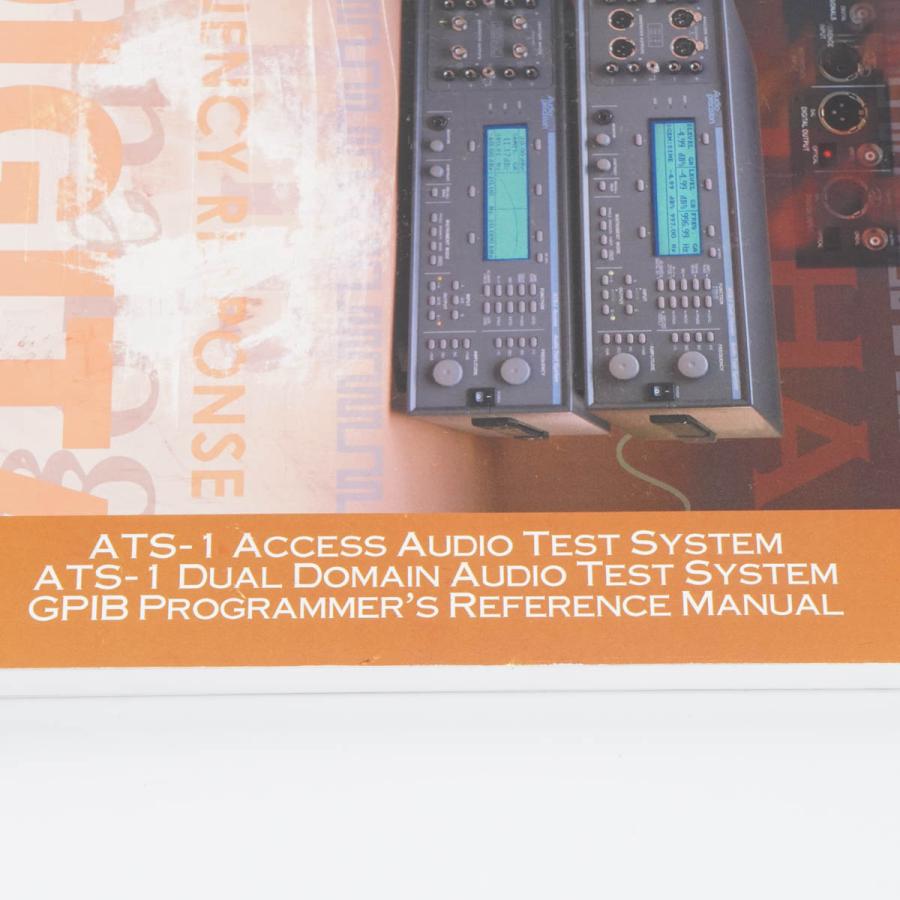 [DW]USED 8日保証 校正2023年7月まで有効 Audio precision ATS-1 Analyzer Test System ...