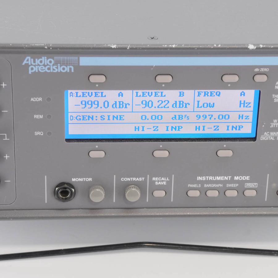 [DW]USED 8日保証 校正2023年7月まで有効 Audio precision ATS-1 Analyzer Test System ...
