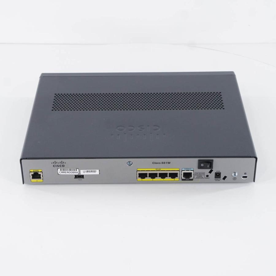 [PG]USED 8日保証 初期化済 CISCO 881W-P-K9 V01 800Series サービス統合型ルーター ACアダプター ...