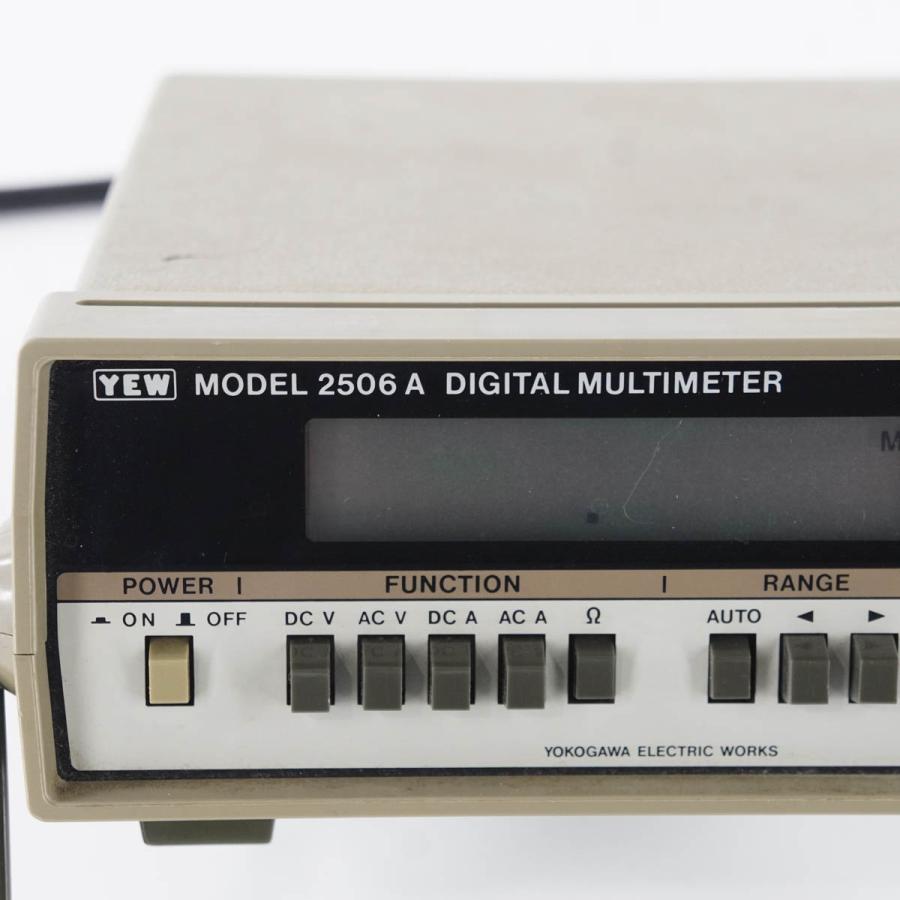 JB]USED 現状販売 YOKOGAWA 2506A-21 YEW DIGITAL MULTIMETER デジタル