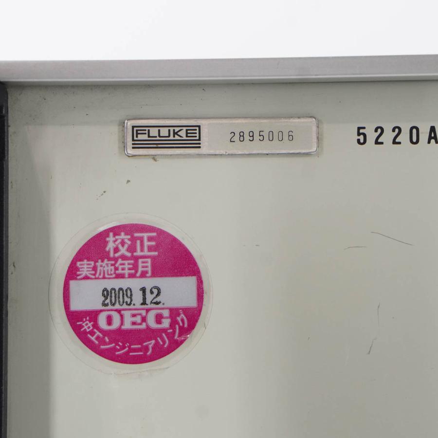 [DW]USED 8日保証 FLUKE 5220A TRANSCONDUCTANCE AMPLIFIER トランスコンダクタンスアンプ ...