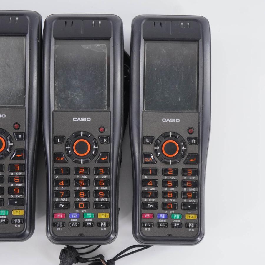 [PG]USED 8日保証 6台セット CASIO DT-X8-10J ハンディターミナル ACアダプター 充電器付 [04881-0075 ...