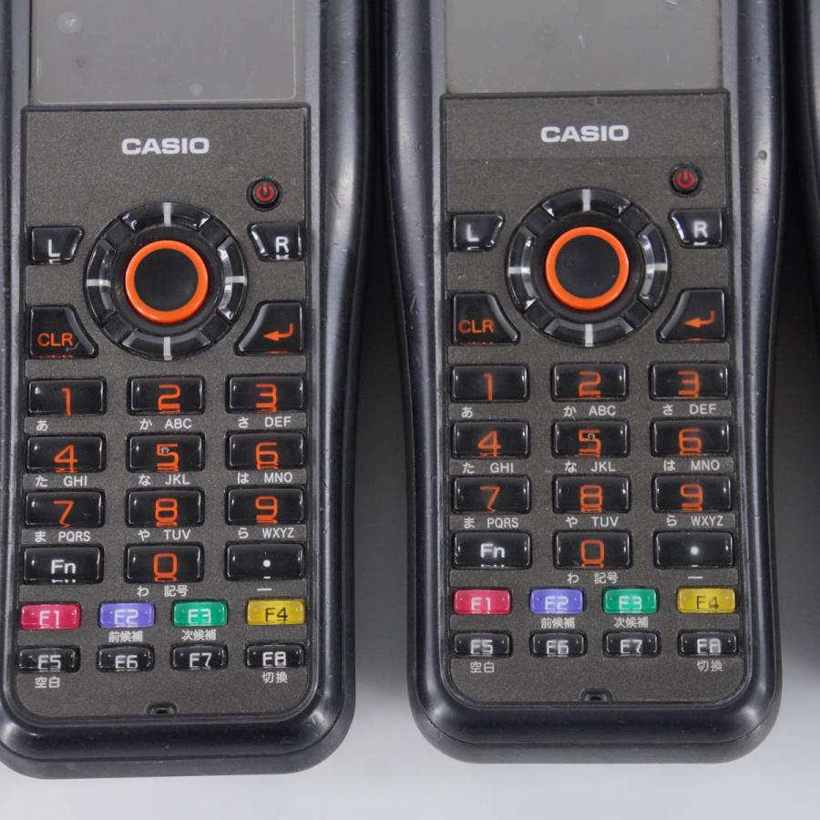 DT-X8-10J CASIOハンディターミナル 5本セット 充電器付き 【公式通販】
