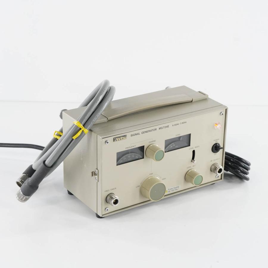 [DW]USED 8日保証 Anritsu MG724E SIGNAL GENERATOR シグナルジェネレーター 6.3GHz-7.8GHz ...