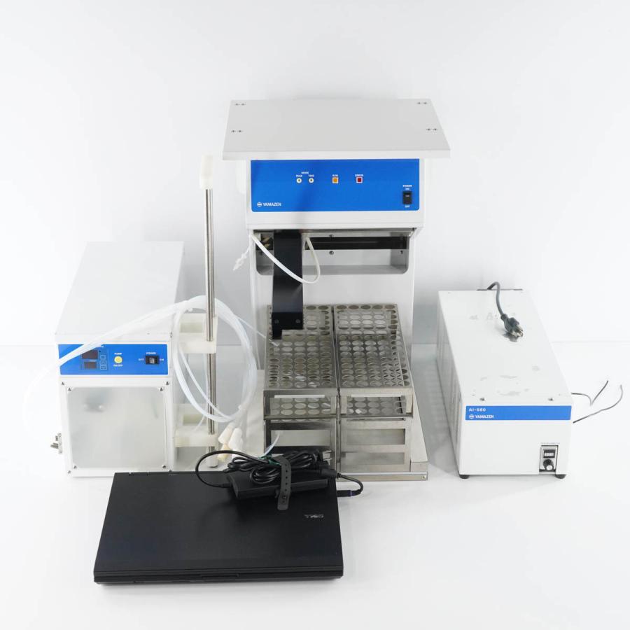 DW]USED セット YAMAZEN AI-580 自動設定中圧分取液体クロマトグラフ