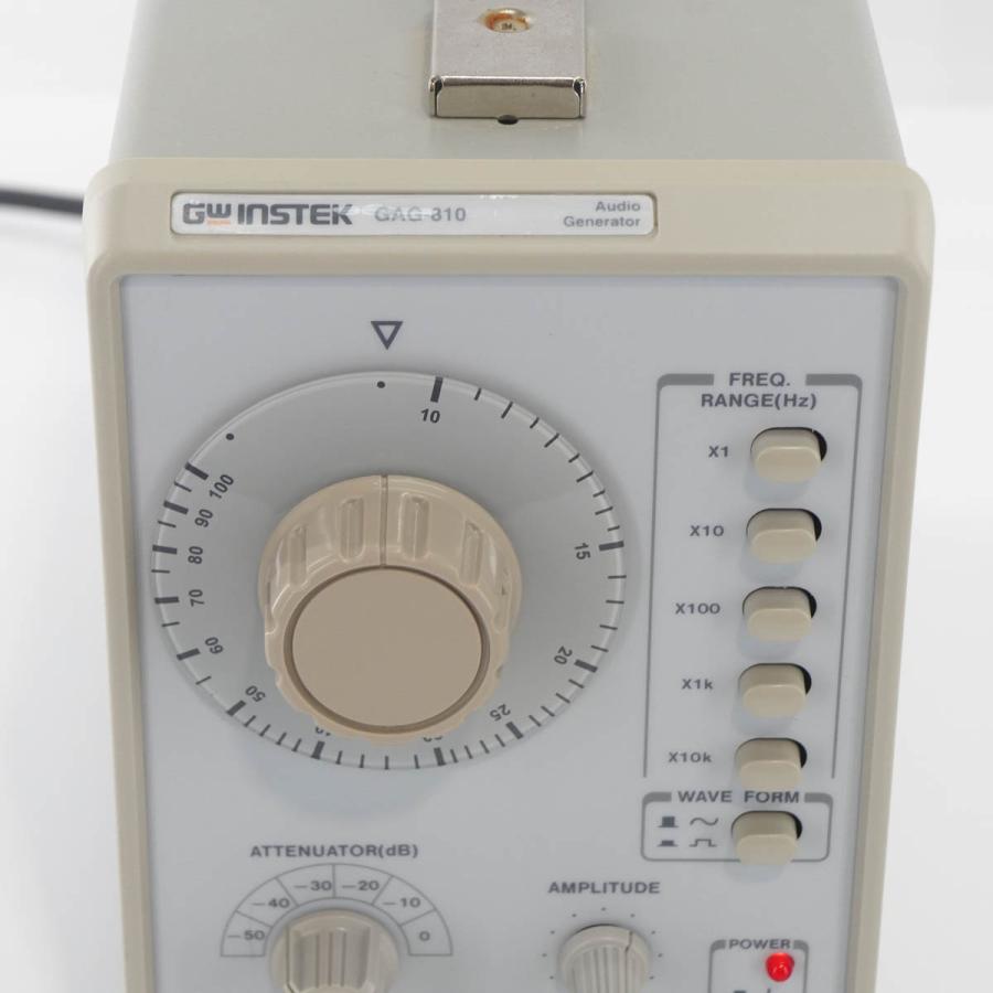 [DW]USED 8日保証 2台入荷 GW INSTEK GAG-810 Audio Generator 低周波発振器 オーディオ ...
