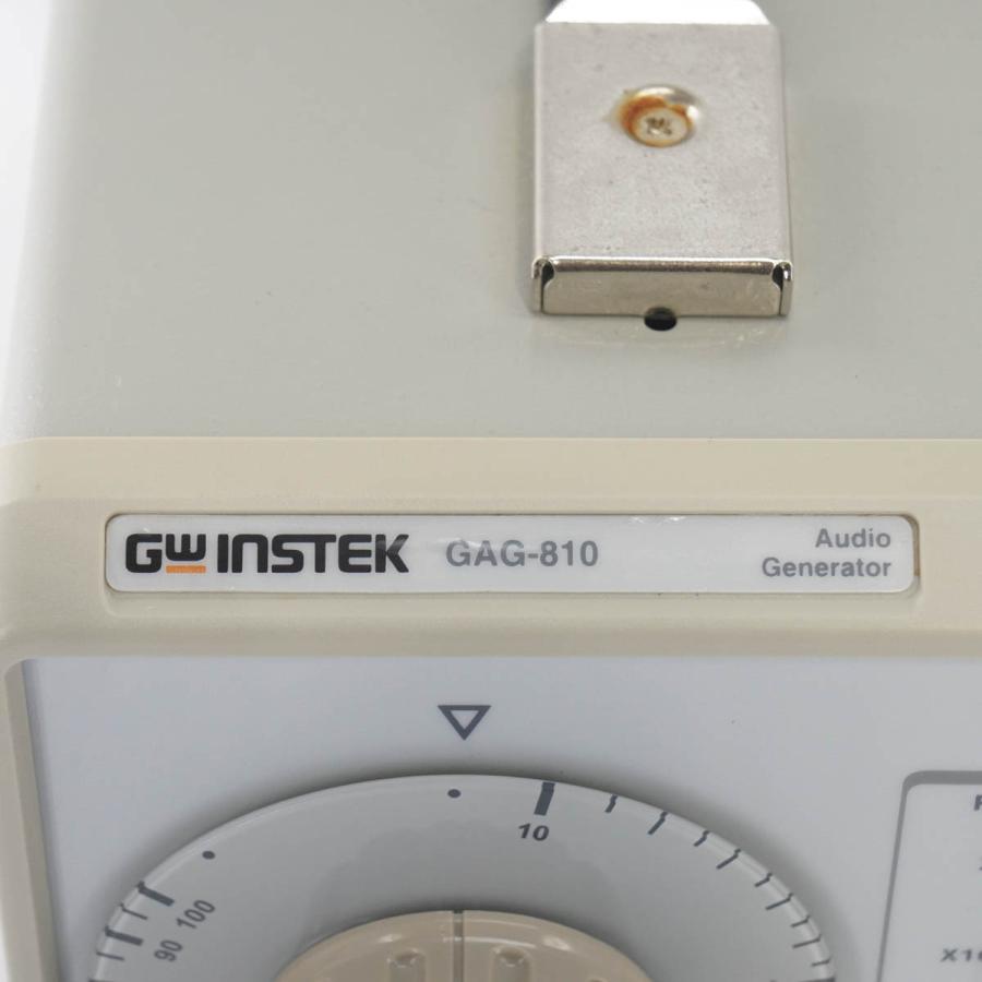 [DW]USED 8日保証 2台入荷 GW INSTEK GAG-810 Audio Generator 低周波発振器 オーディオ ...