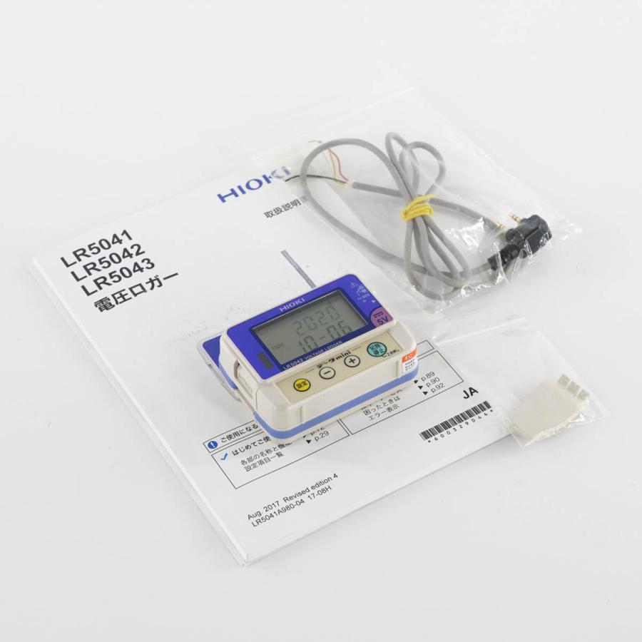 dw-used-8-2-10-2020cal-hioki-lr5042-mini-voltage-logger