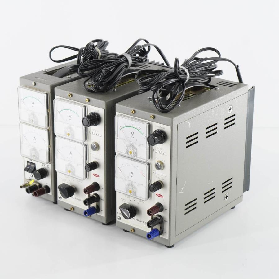 [JB]USED 現状販売 セット METRONIX 521C 524B 523B REGULATED DC POWER SUPPLY 直流 ...