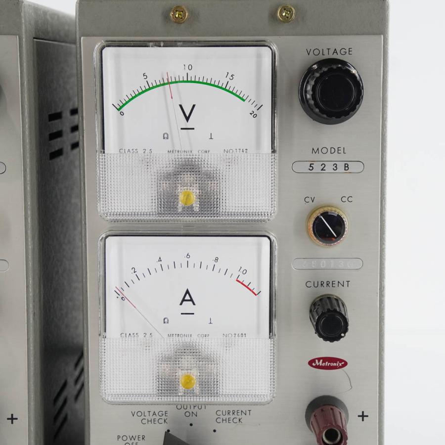 [JB]USED 現状販売 セット METRONIX 521C 524B 523B REGULATED DC POWER SUPPLY 直流 ...