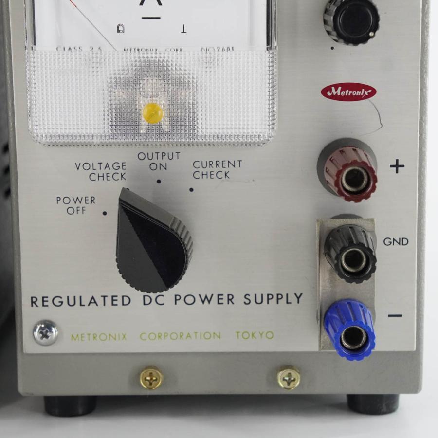 [JB]USED 現状販売 セット METRONIX 521C 524B 523B REGULATED DC POWER SUPPLY 直流 ...