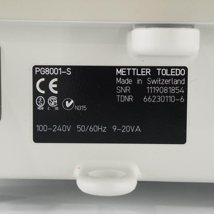 [JB]USED 現状販売 METTLER TOLEDO PG8001-S 電子天秤 天びん LC-P45 プリンター ひょう量8100g ...