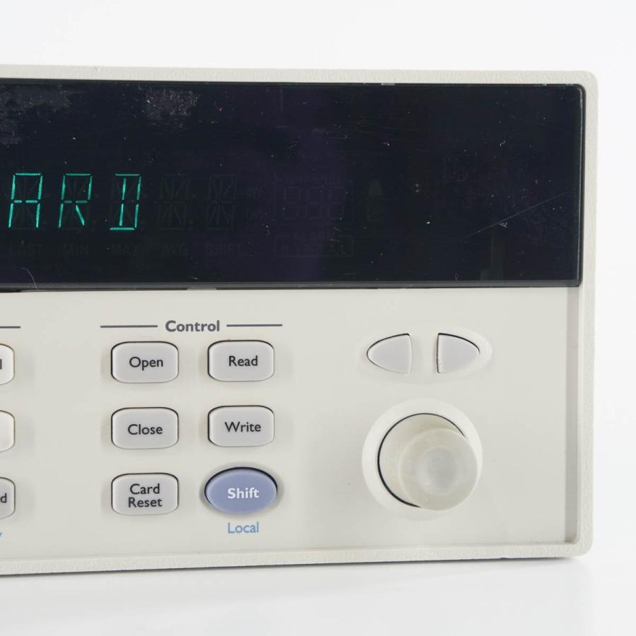 8日保証 Agilent 34970A Data Acquisition/Switch Unit データ収集 スイッチユニット [05036-0003] 【トーグ】