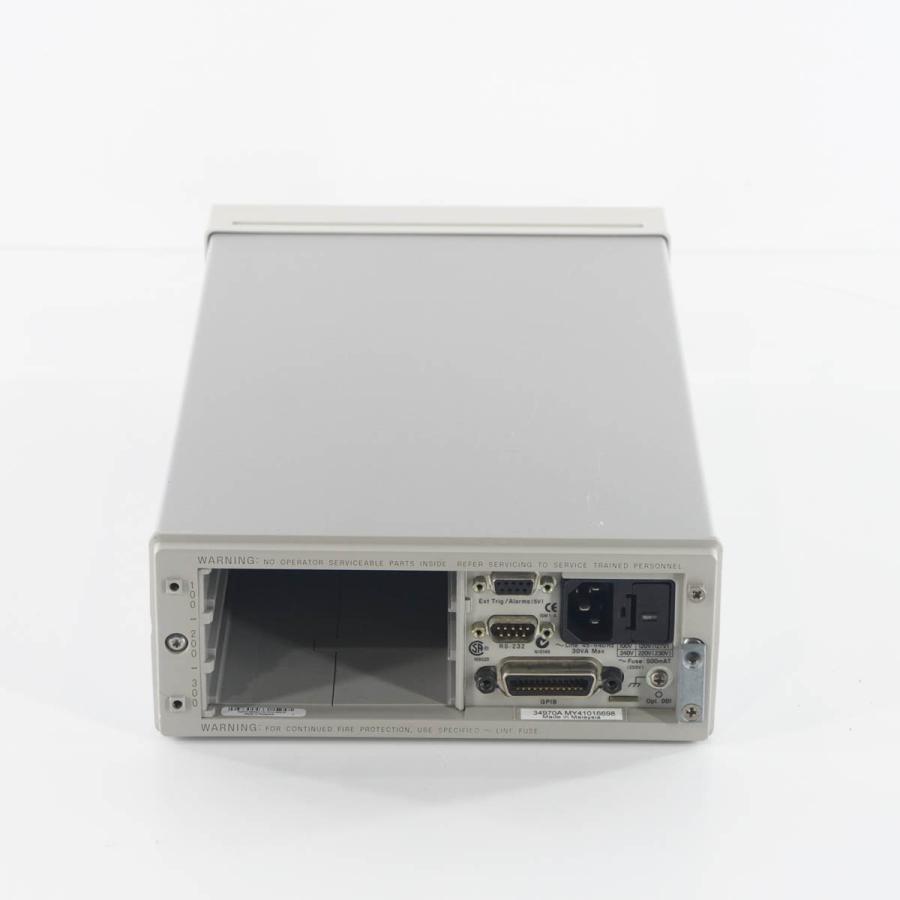 8日保証 Agilent 34970A Data Acquisition/Switch Unit データ収集 スイッチユニット [05036-0003] 【トーグ】