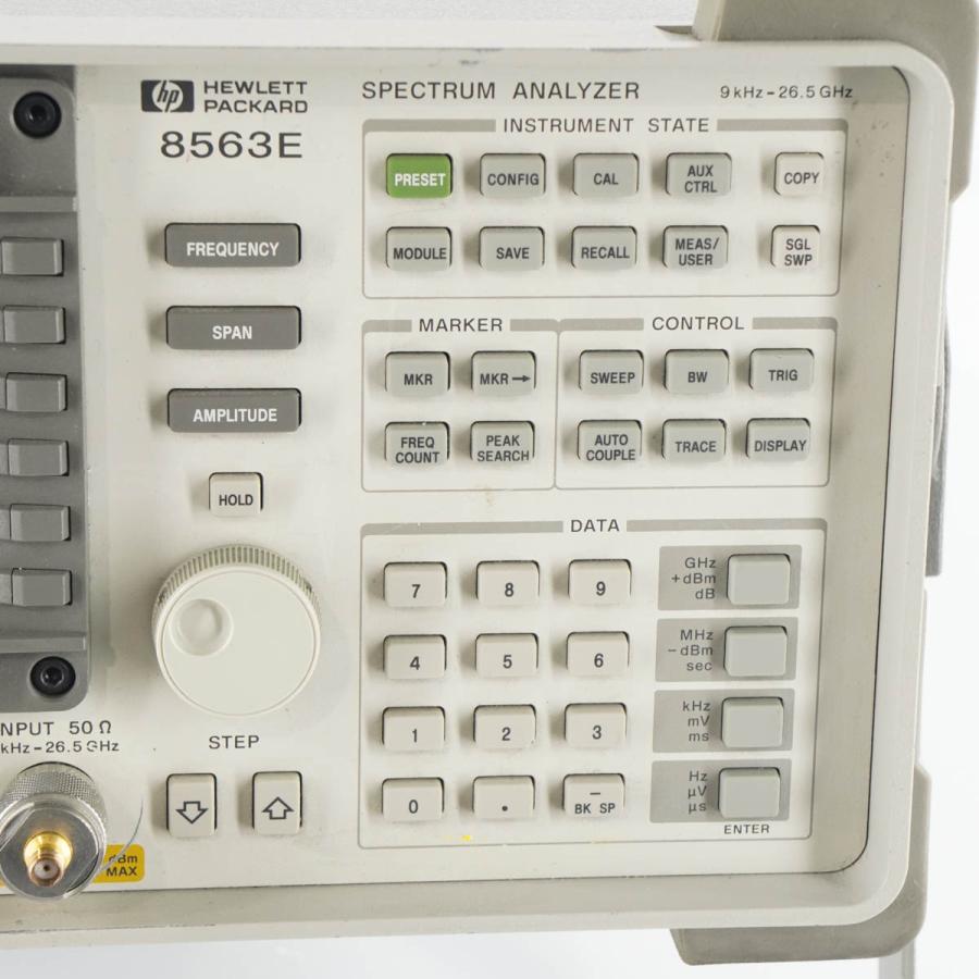 [DW]USED 8日保証 hp 8563E SPECTRUM ANALYZER スペクトラムアナライザー 5620A 9kHz-26 ...