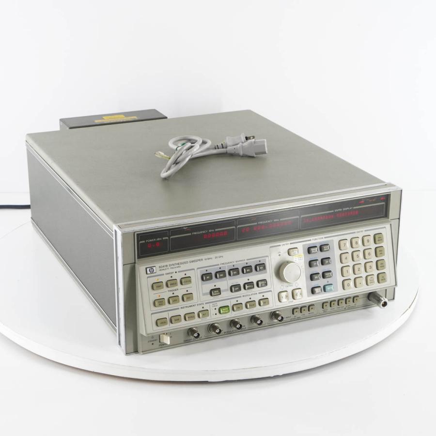 [DW]USED 8日保証 hp 8341B SYNTHESIZED SWEEPER シンセサイズドスイーパー 10MHz-20GHz 電源 ...
