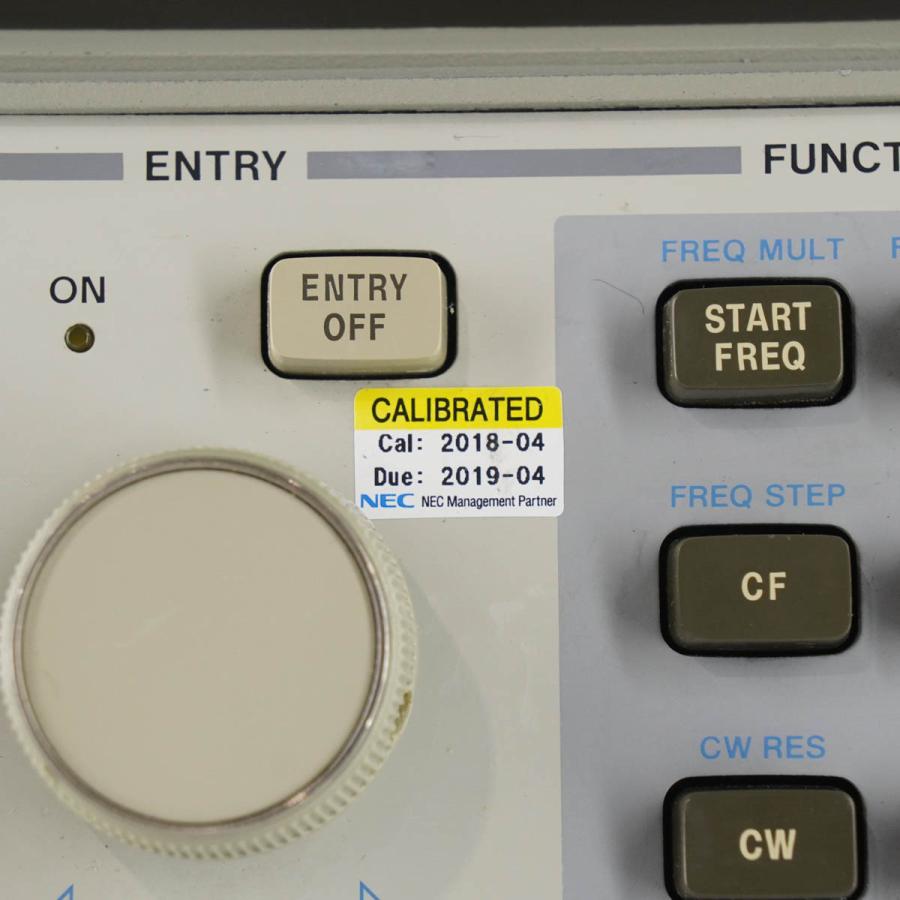 [DW]USED 8日保証 hp 8341B SYNTHESIZED SWEEPER シンセサイズドスイーパー 10MHz-20GHz 電源 ...