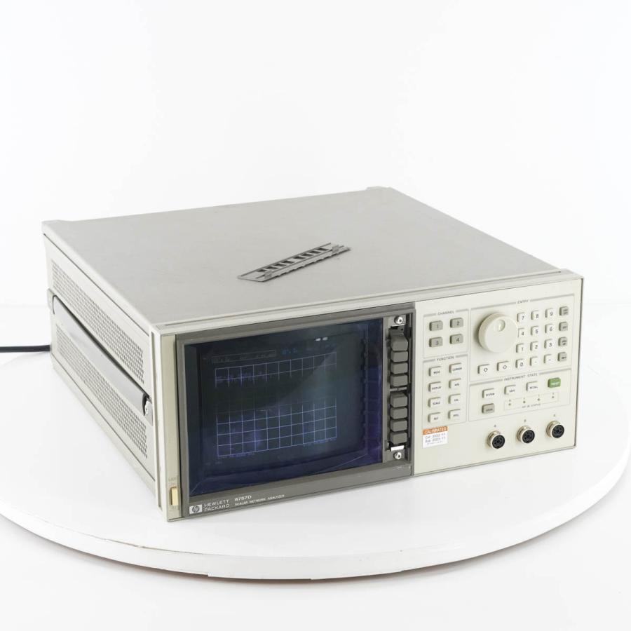 [DW]USED 8日保証 01/2022CAL hp 8757D SCALAR NETWORK ANALYZER スカラネットワーク ...