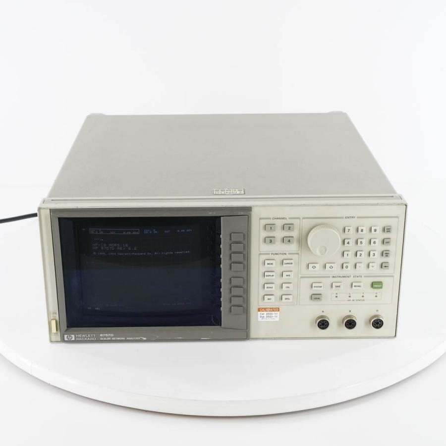 [DW]USED 8日保証 11/2022CAL hp 8757D SCALAR NETWORK ANALYZER スカラネットワーク ...