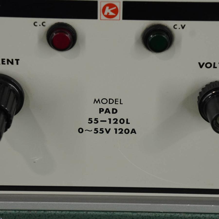 [DW]USED 8日保証 08/2018CAL KIKUSUI PAD55-120L REGULATED DC POWER SUPPLY ...