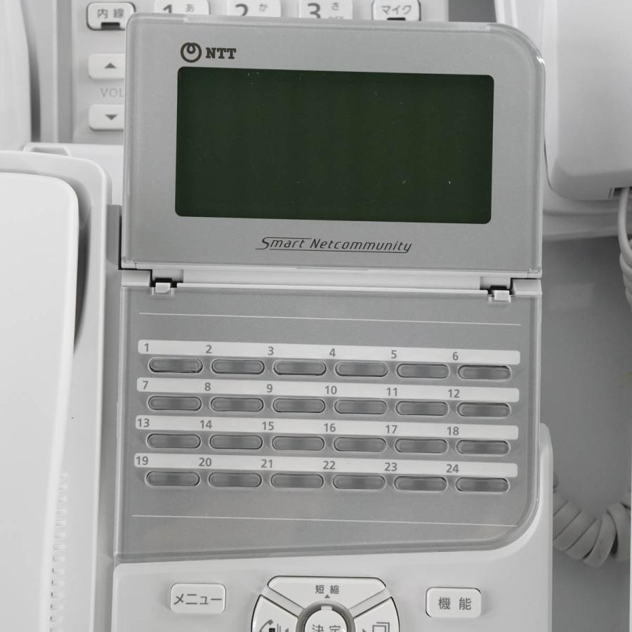 M☆出品　12/24 PG]USED 8日保証 セット 20年製 NTT αZX ZXM-ME-(1) 主装置 電話機