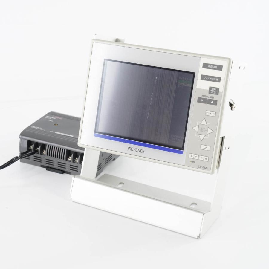 [JB]USED　現状販売　KEYENCE　CV-750　KZ-U3　画像処理装置　[05076-0007]　コントローラー　画像センサー
