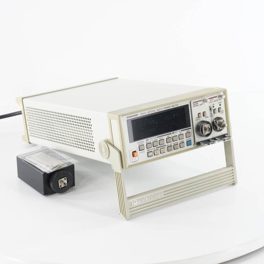DW]USED 8日保証 ADVANTEST Q8221 OPTICAL MULTI POWER METER 光パワー 