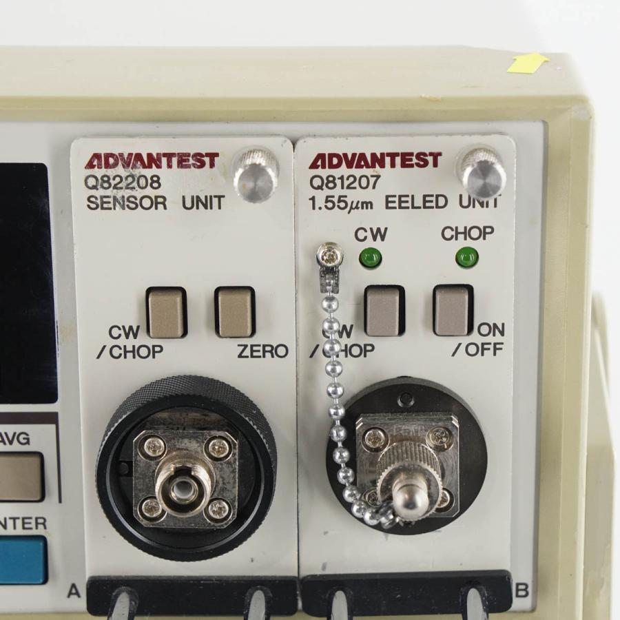 DW]USED 8日保証 ADVANTEST Q8221 OPTICAL MULTI POWER METER 光パワー 