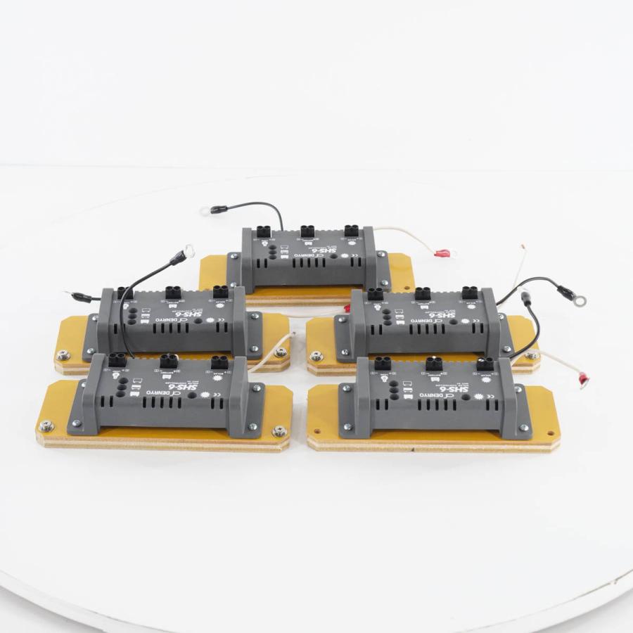 [JB]USED 現状販売 5個セット DENRYO SHS-6 SOLAR CONTROLLER ソーラーコントローラー 太陽電池 ...