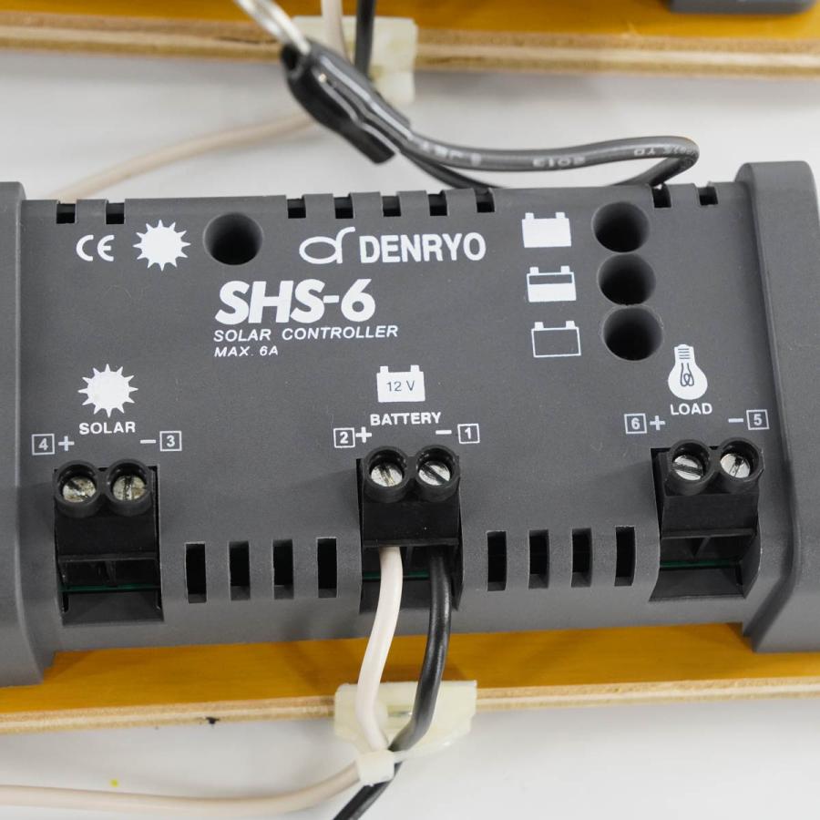 [JB]USED 現状販売 5個セット DENRYO SHS-6 SOLAR CONTROLLER ソーラーコントローラー 太陽電池 ...