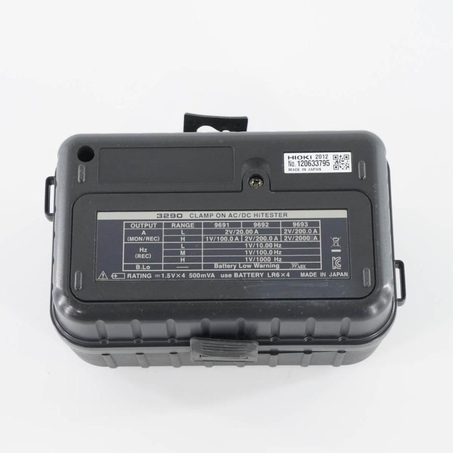 8日保証 5台入荷 校正2023年10月まで有効 HIOKI 3290 CLAMP ON AC/DC HiTESTER クランプオンハイテスター クラン...[05153-0091] 【トビ】