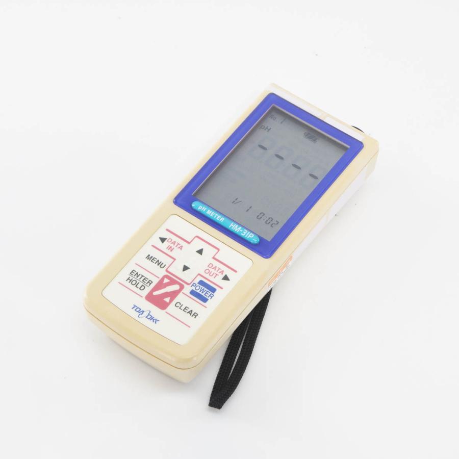 DW]USED 8日保証 08/2020CAL TOA DKK HM-31P pH METER ポータブルpH計 