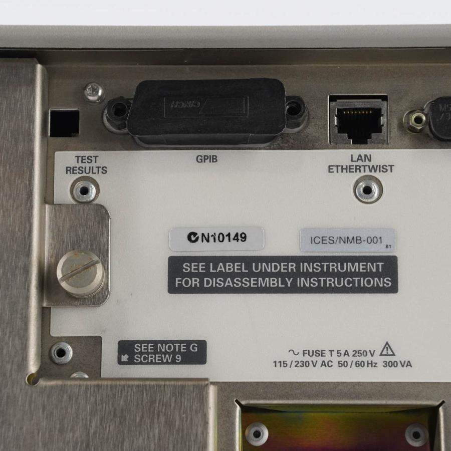 8日保証 Agilent 8714ET RF NETWORK ANALYZER ネットワークアナライザー CFG002 300kHz-3000MHz 【ＫＩＮ】 電源コード 取扱...[05160-0002]